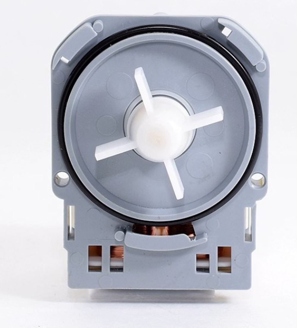 Насос/помпа для стиральной машины (M114) ASKOLL 25W, 3 защелки, клеммы назад раздельно белый 10MA56, 63AB814, 50293177007, 1322082015, 1322082007,