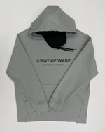 Худи "Way of wade / Путь вброд" серый цвет - District Style / "На районе"