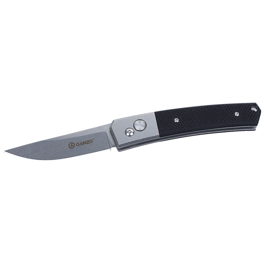Нож Ganzo G7362-BK 440C Выкидной с фиксацией