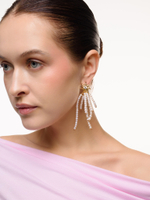 Серьги "Bunches" из жемчуга Gold