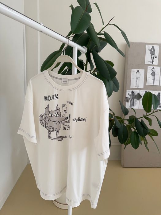 ФУТБОЛКА РЕНА МОЛОЧНЫЙ ВОЛК ЩЕЛК