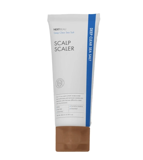 NEXTBEAU Scalp Scaler Deep Clear Sea Salt 200ml Скраб для кожи головы