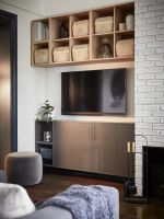 Шкаф - EKET IKEA/ ЭКЕТ ИКЕА, 70x35x70,коричневый