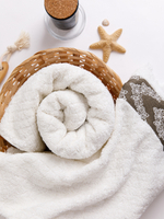 Полотенце махровое, г/к, жак., "Византия" 50х85, арт. AVIS50-85, цвет: 2708201-Кремовый,