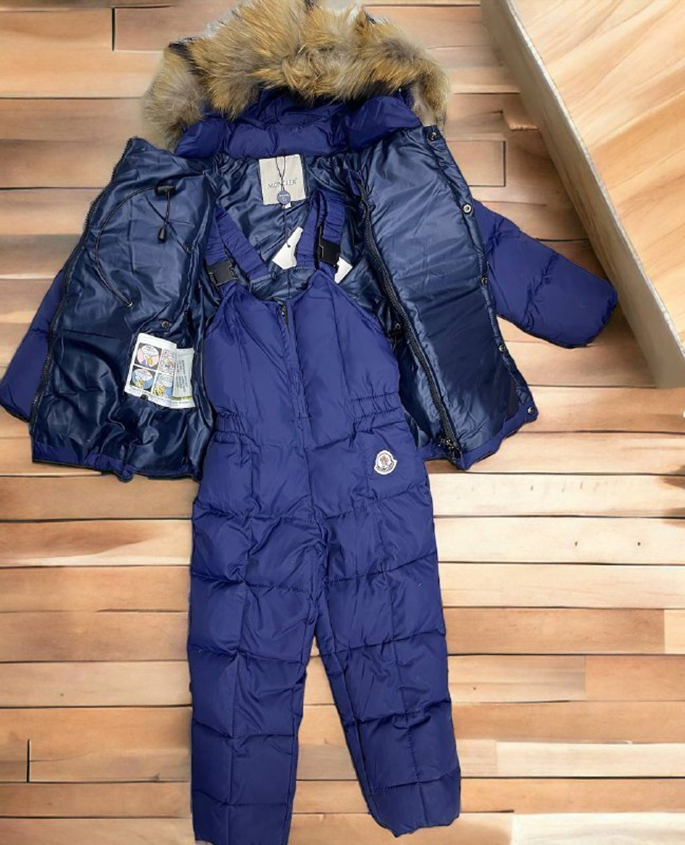 Зимний костюм Buba Moncler Dark Blue