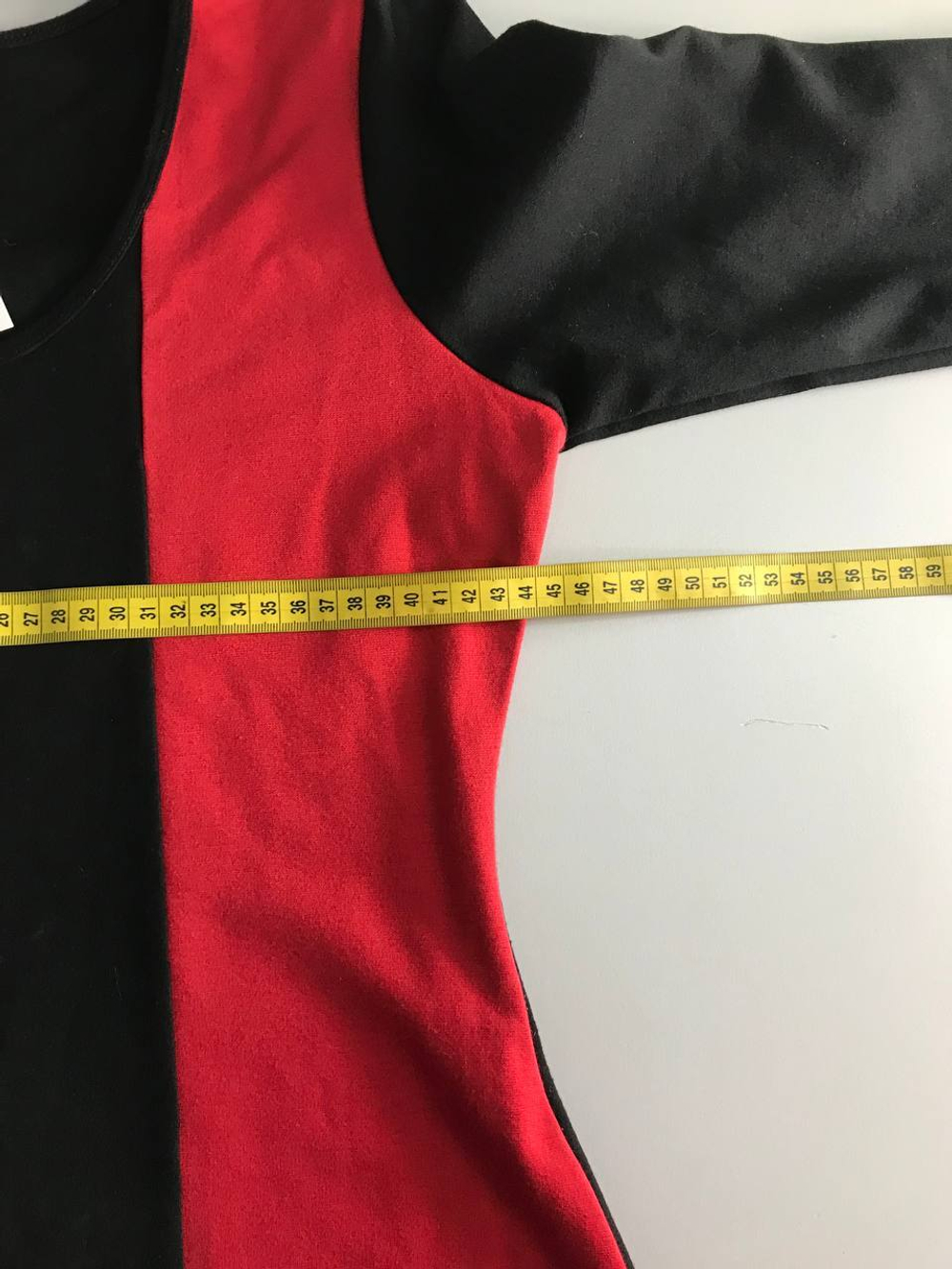 Платье плотное на осень, визуально на 46 размер