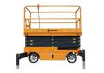 Подъемник ножничный несамоходный SJY-0.5-7 (220 V, 500 кг, высота подъема 7 м) SMART
