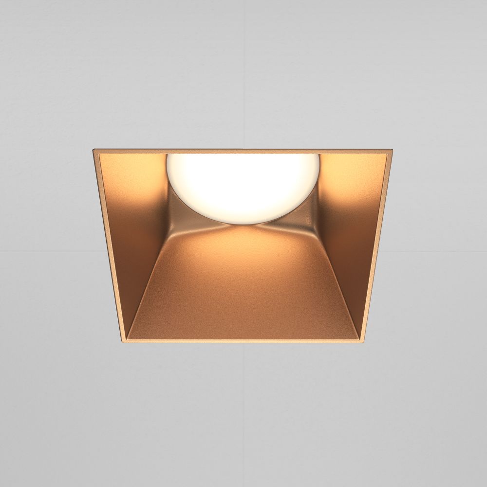 Светильник встраиваемый Maytoni Share DL051-01-GU10-SQ-WMG