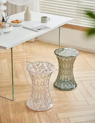 Столик-табурет Rock прозрачный