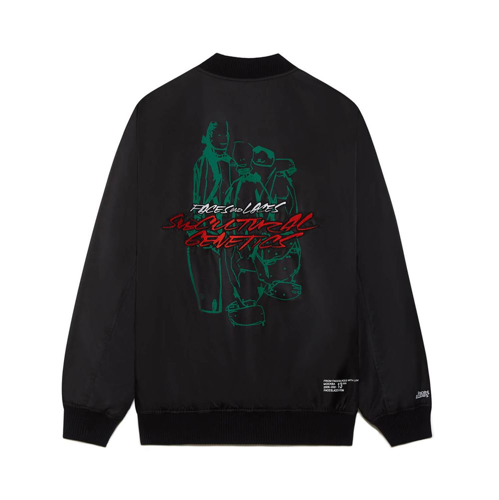 Бомбер Faces&Laces x New Era 2019 черный