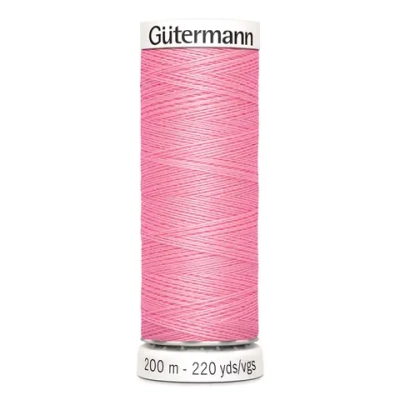 Нить Sew-All 200 м, Gutermann, 758 розовый