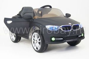 Детский электромобиль River Toys BMW P333BP черный