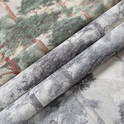 Обои виниловые TC72703-71 ТРЕНД Энергия леса PALITRA TREND сюжетный рисунок, размер 1,06х10 м