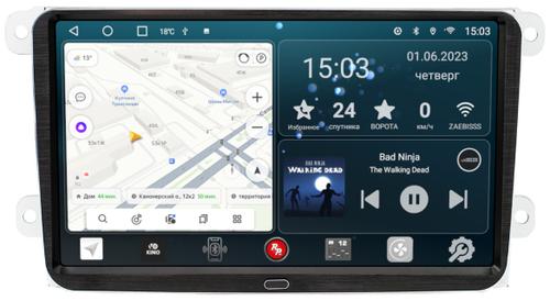 Магнитола для Volkswagen T5, T6, Tiguan, Passat, Polo, Jetta, Amarok, Golf и др., Skoda Fabia, Rapid - Redpower 004 Android 10, Быстрая, CarPlay, SIM-слот