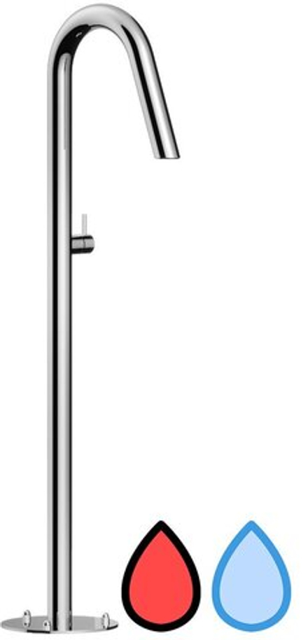 Душ уличный для ног Alta Twiggy, стальной