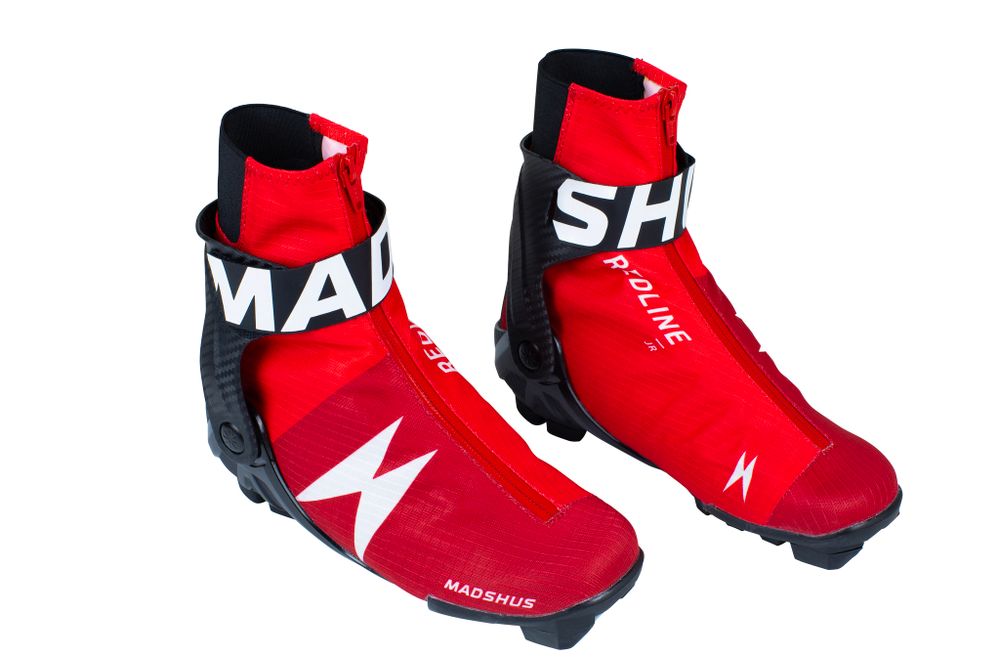 Профессиональные лыжные ботинки Madshus Redline JR (2024/2025) для юниоров
