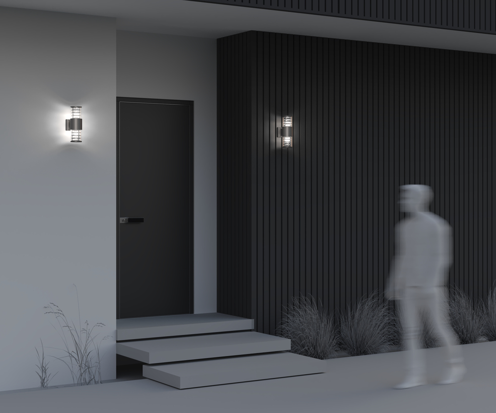 Уличный настенный светильник Outdoor O576WL-02GR