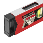 Уровень алюминиевый магнитный, 1000 мм, фрезерованный, 3 глазка (1 зеркальный) усиленный Matrix