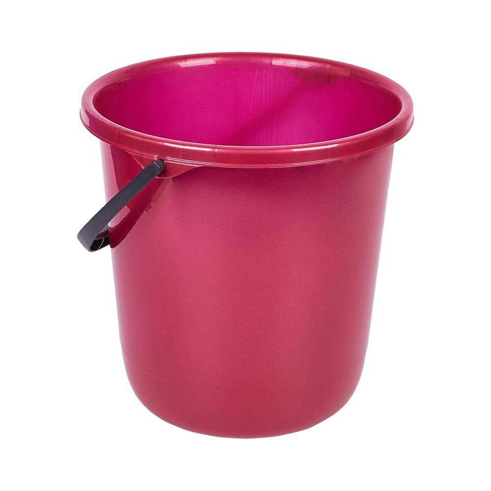 Ведро круглое 12 л бордо 250304