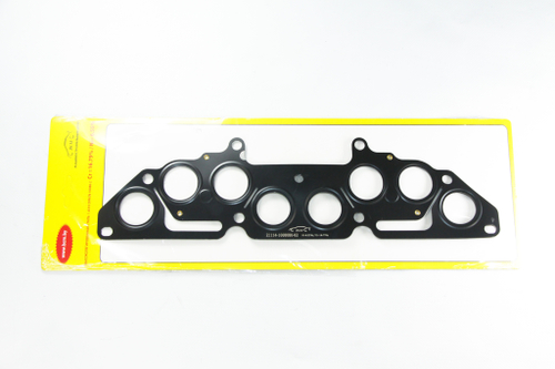 Прокладка коллектора ВАЗ 21083, 2111, 21114, 2170, Приора, Калина дв. 1,6 л. 8кл. (выпускного) металл. 4-х слойный  (БЦМ)