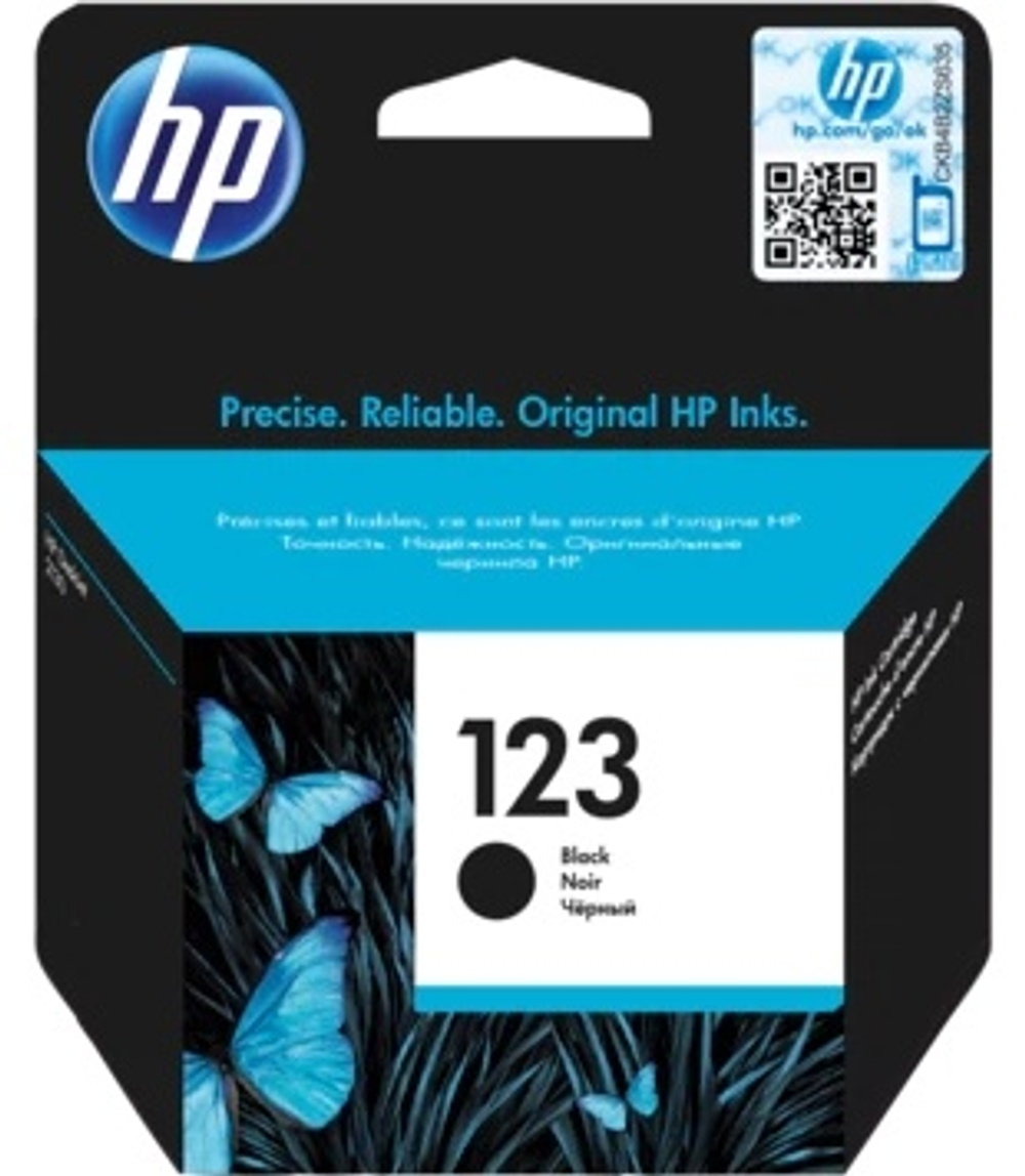 Картриджи HP 123 F6V17AE черный
