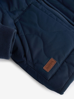 Куртка стеганая с флисовой подкладкой Next Q56-471, Темно-синий