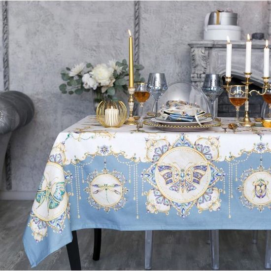 Скатерть "Этель" Драгоценности 180х150 см, 100 % хл, саржа