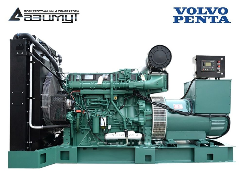 Дизельный генератор Азимут АД-500С-Т400-2РМ23 Volvo Penta c автозапуском