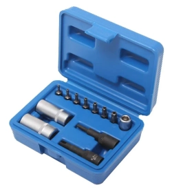 Набор для обслуживания кондиционеров а/м 1/4''12пр., в кейсе RockForce##Rock FORCE RF-4061112