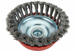 Щетка-крацовка чашечная для УШМ (120 мм, М14) MIRAX 35104-120