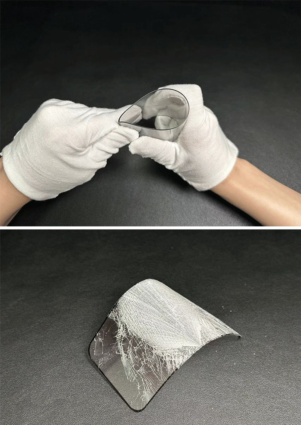 iPhone 12 Pro Max (A2466) - защитное стекло (олеофобное покрытие) ESD