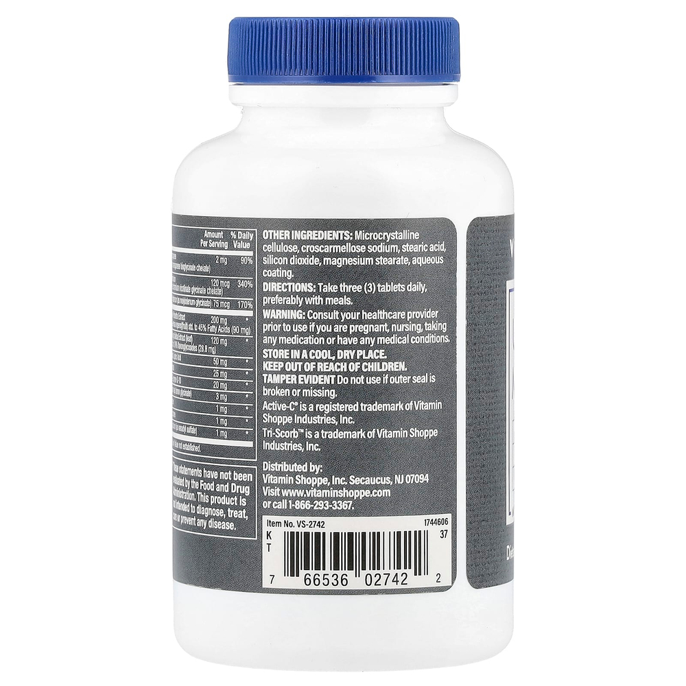 The Vitamin Shoppe, Ultimate Man® 50+, мультивитамины и мультиминералы, 90 таблеток