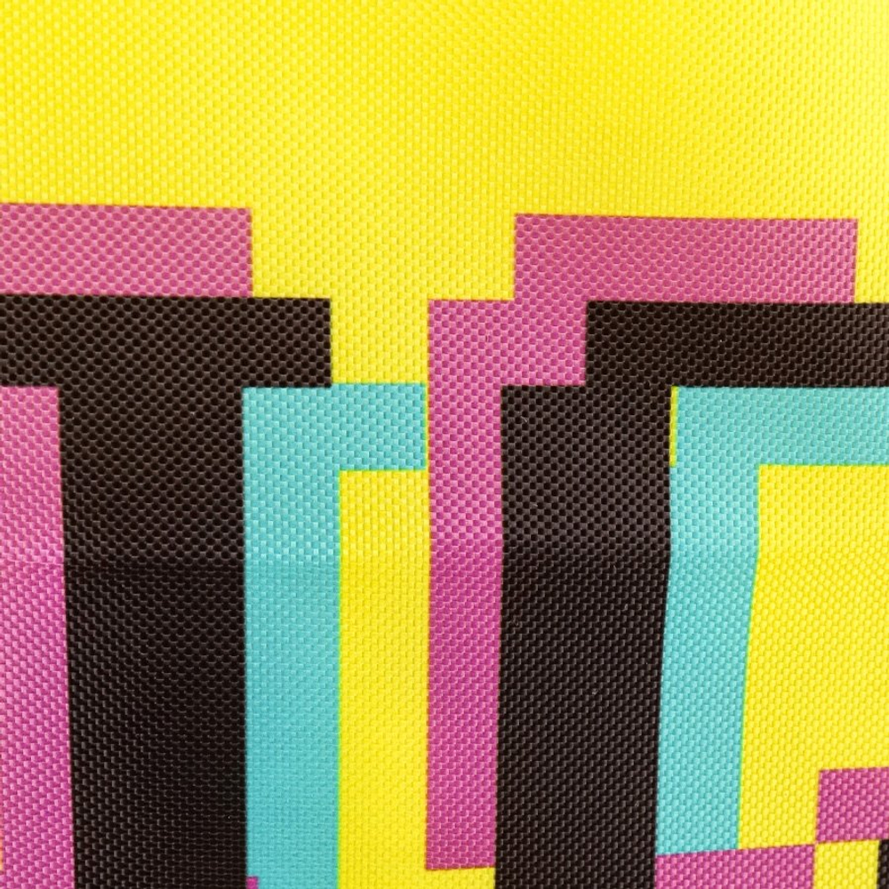 Мешок для сменной обуви 1 отделение Проф-Пресс, 360х480 мм, уплотненый, двойной шнурок, "Модный логотип"