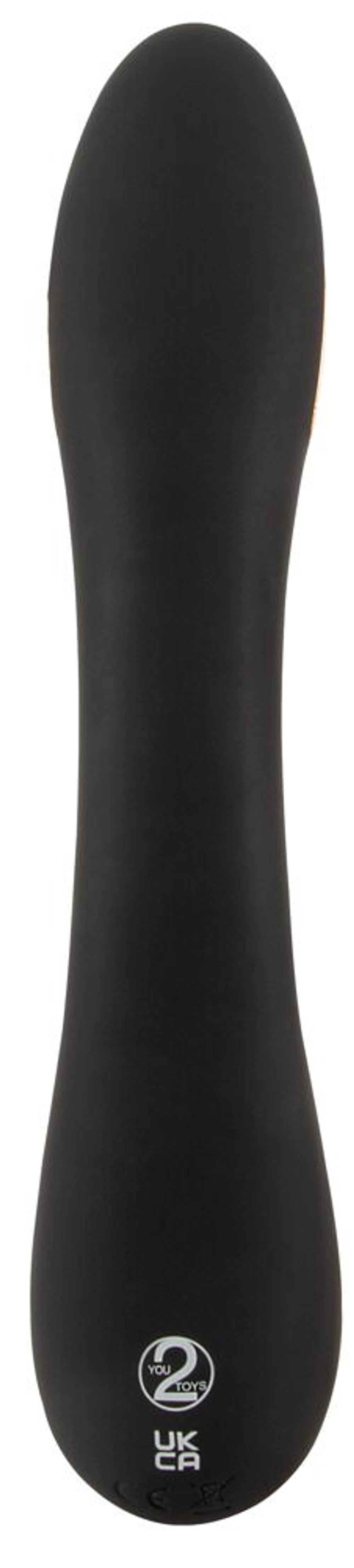 Черный вибратор-кролик с электростимуляцией E-Stim Rabbit Vibrator - 20,5 см.