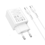 Зарядное устройство Hoco N69 PD20W+QC3.0 для Type-C (white)