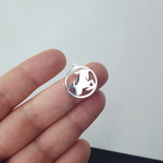 Знаки зодиаков, подвески сталь, р-р 20×17.5мм, штучно