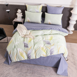 Комплект постельного белья Люкс Сатин 100% хлопок на резинке AR355