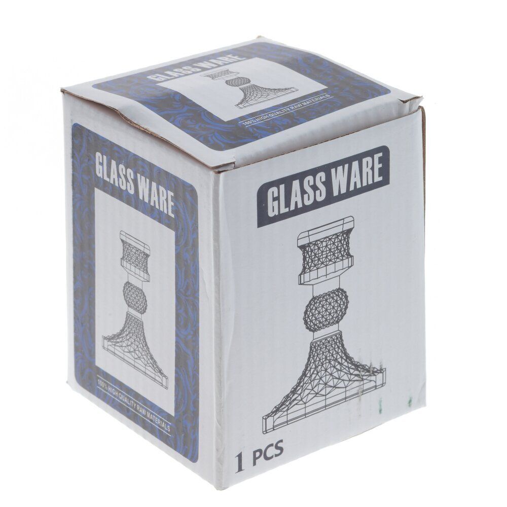 GAEM Подсвечник, L7,5 W7,5 H10 см