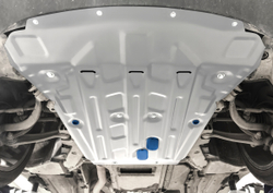 Защита картера Rival для BMW X5 F15 (V - 4.4) (xDrive50i) 2013-2018/BMW X5 F15 (V - 3.0) (xDrive35i) 2013-2018/BMW X5 F15 (V - 3.0D) (xDrive25d, xDrive30d, xDrive40d) 2013-2018/BMW X6 F16 (V - 4.4) (xDrive50i) 2014-2020/BMW X6 F16 (V - 3.0) (xDrive35i) 2014-2020/BMW X6 F16 (V - 3.0D) (xDrive30d) 2014-2020, штампованная, алюминий 3 мм, с крепежом, 333.0523.1