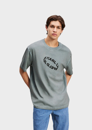 Футболка KARL LAGERFELD JEANS Relax Washed Tee