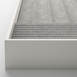IKEA KOMPLEMENT  (ИКЕА КОМПЛЕМЕНТ)  -  Лоток для украшений, светло-серый, 25x53x5 см