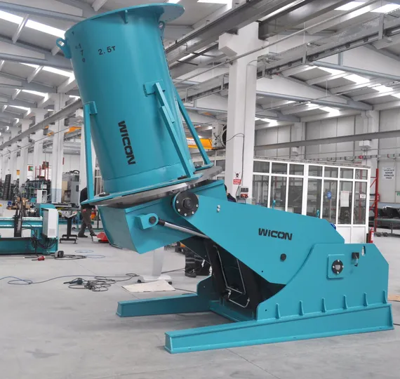 Сварочные вращатели с гидравлическим подъемом серии WHPOZ, WICON