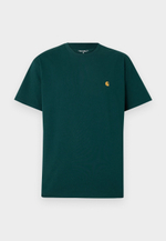 Carhartt WIP CHASE - Базовая футболка - Зелёный