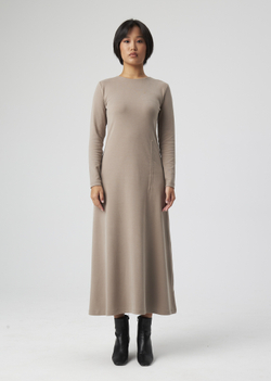 DRESS | M | LIGHT-BROWN