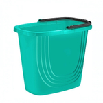 Ведро прямоугольное Disco 10 л аквамарин