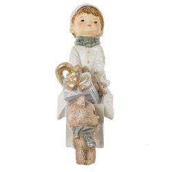 GAEM Фигурка декоративная "Девочка с игрушками", L15 W5 H9,5 см