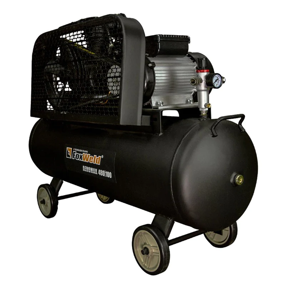 FoxWeld AEROMAX 480/100 масляный ременной компрессор 5887