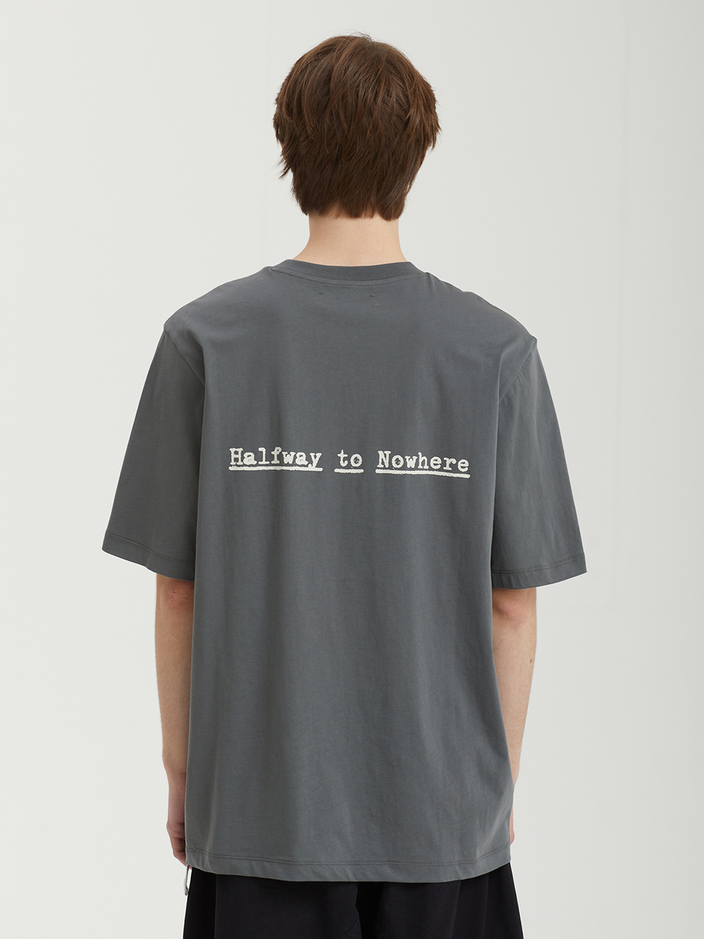 Мужская Футболка Regular Halfway To Nowhere Print