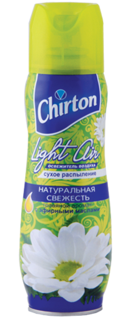 Chirton ЛАЙТ ЭЙР (сух.распыл) Осв. воздуха Натуральная Свежесть 300 мл. *12