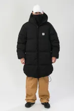 Пуховик CODERED Puffed Long Черный